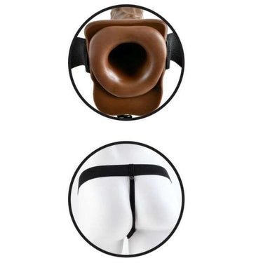 Strapon regolabile con dildo da 23 cm per massimo piacere e dimensioni extra